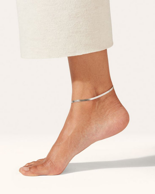 Flat Snake Anklet