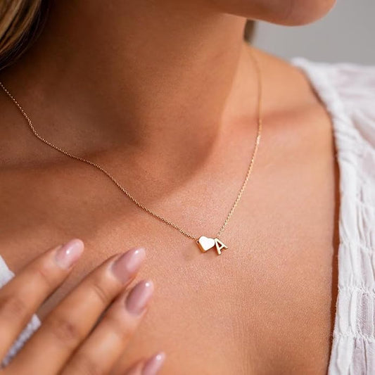 Love Initial Necklace